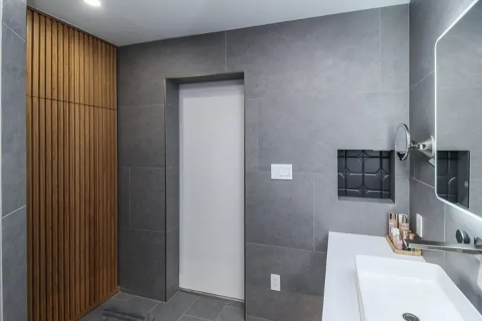 Master bathroom remodel with freestanding tub in Austin, TX
